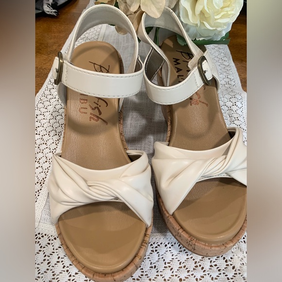 Blowfish Womens Brasha Wedge Sandals Shoes 8 Medium - Picture 3 of 10